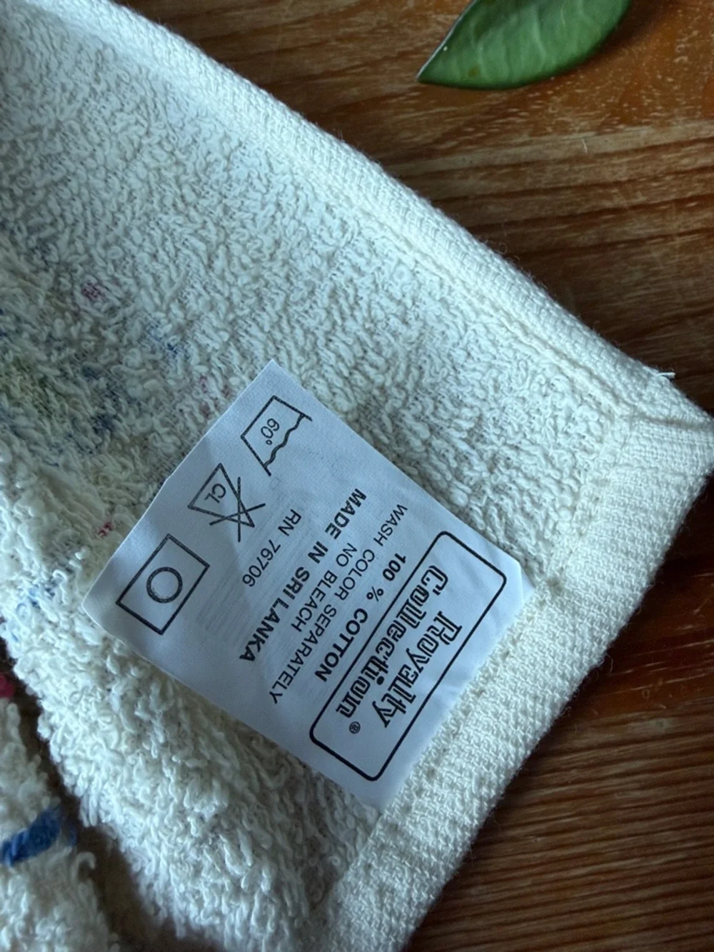 Vintage Cottagecore Hand Towel